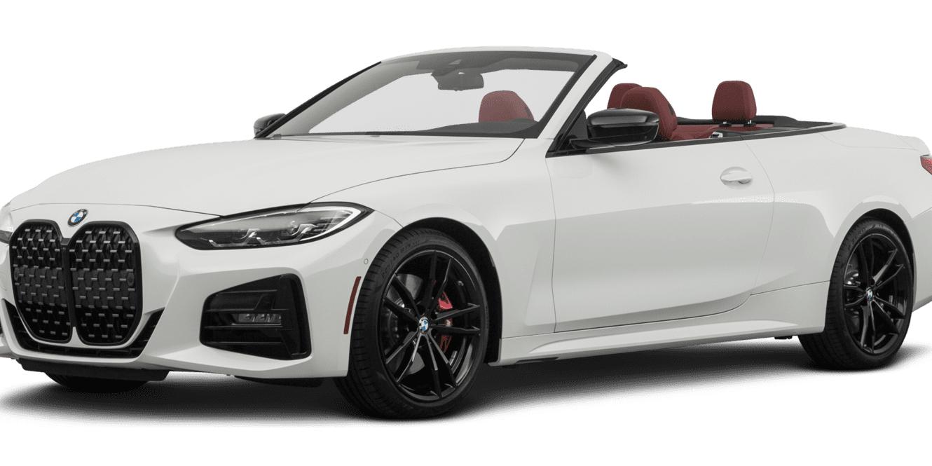 BMW 430I 2022 WBA23AT02NCJ85320 image