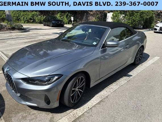 BMW 430I 2022 WBA23AT04NCJ36636 image