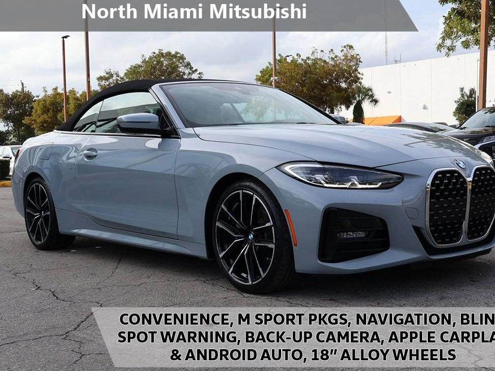 BMW 430I 2022 WBA23AT07NCJ09740 image