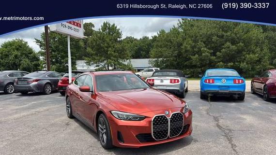 BMW 430I 2022 WBA63AV01NFM11750 image