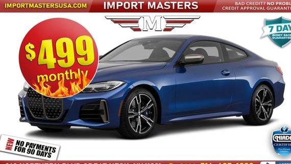 BMW 430I 2022 WBA23AT01NCJ33676 image