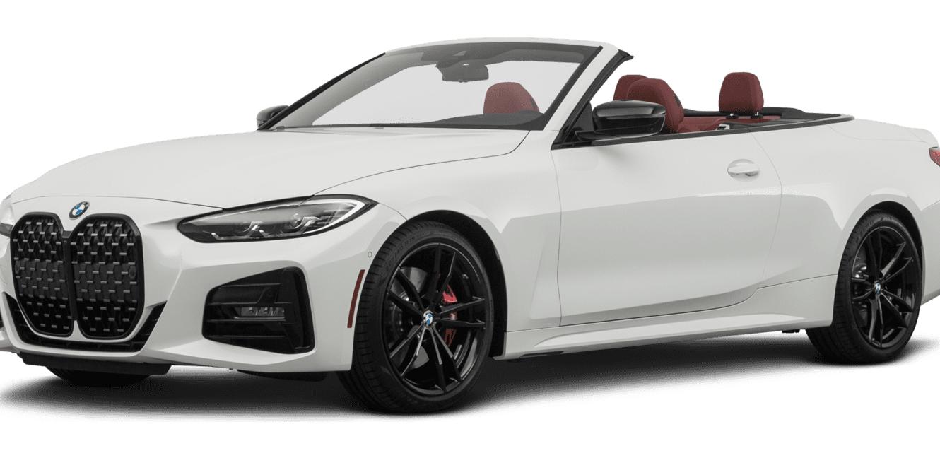 BMW 430I 2022 WBA23AT01NCK11695 image