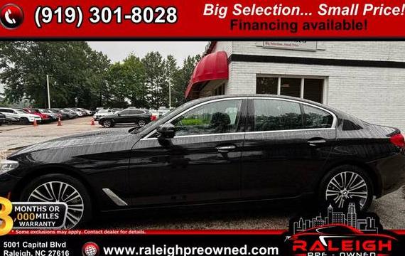 BMW 540I 2018 WBAJE7C50JWC55039 image
