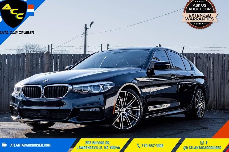 BMW 540I 2018 WBAJE5C55JG917662 image