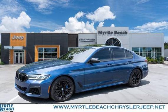 BMW 540I 2021 WBA73BJ00MCF28786 image