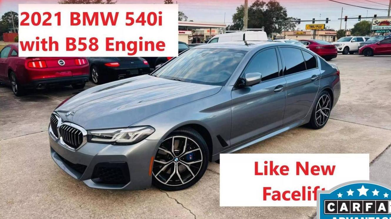 BMW 540I 2021 WBA53BJ08MWW89096 image