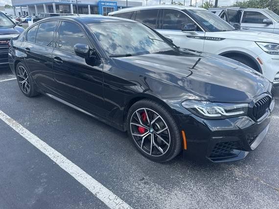 BMW 540I 2022 WBA53BJ00NWX60387 image