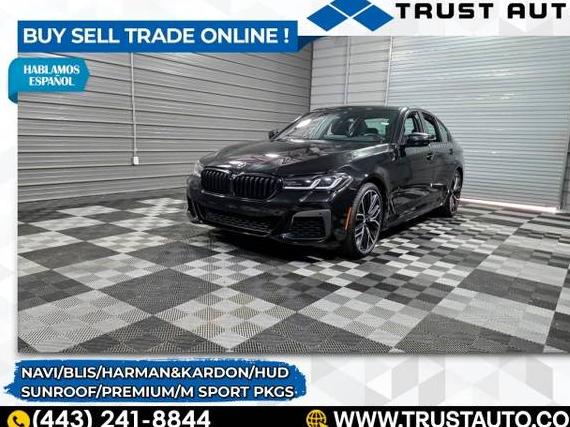 BMW 540I 2022 WBA53BJ0XNWX44018 image