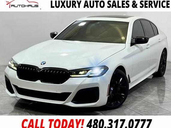 BMW 540I 2022 WBA53BJ07NWX42159 image