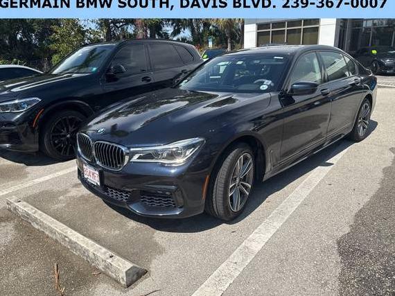 BMW 750I 2016 WBA7F2C50GG421151 image