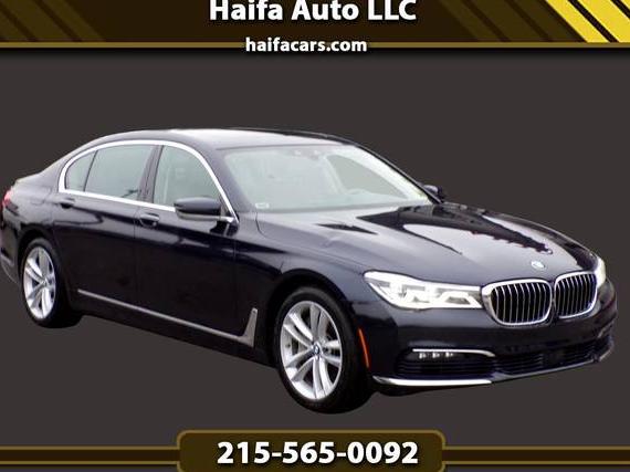 BMW 750I 2016 WBA7F2C57GG419459 image