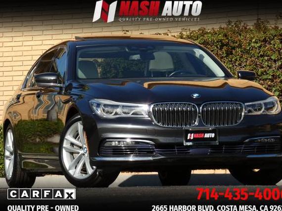 BMW 750I 2016 WBA7F2C51GG416671 image BMW 750I 2016 WBA7F2C51GG416671 image