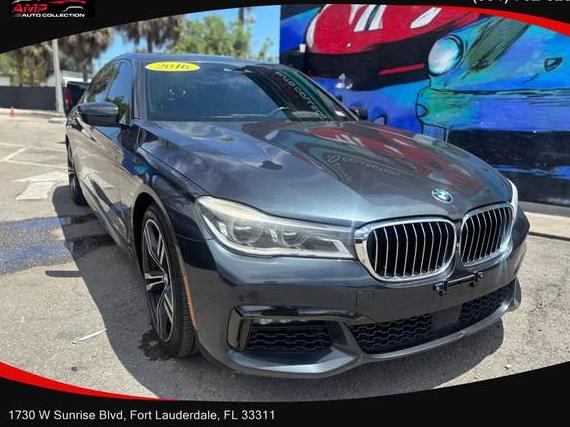 BMW 750I 2016 WBA7F0C50GGM20571 image