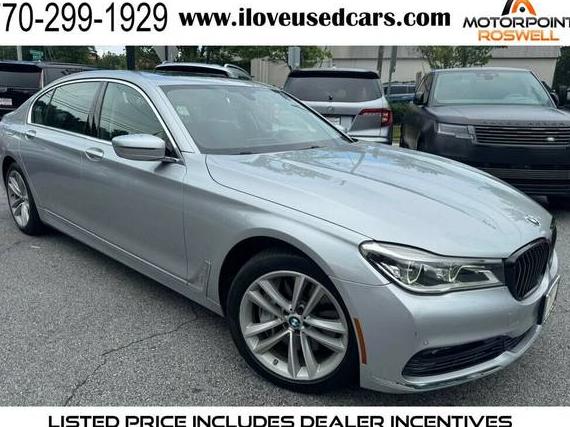BMW 750I 2016 WBA7F2C52GG420387 image