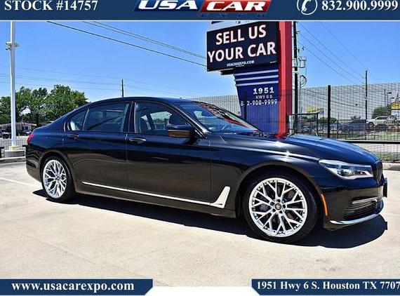 BMW 750I 2019 WBA7F0C50KGM25701 image