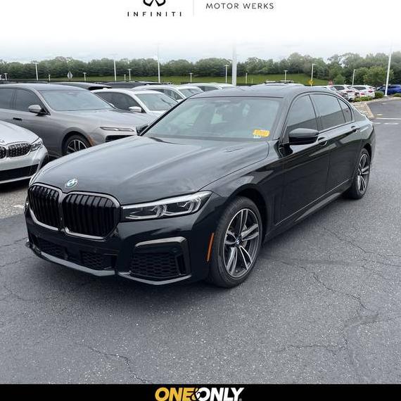 BMW 750I 2021 WBA7U2C01MCF42352 image
