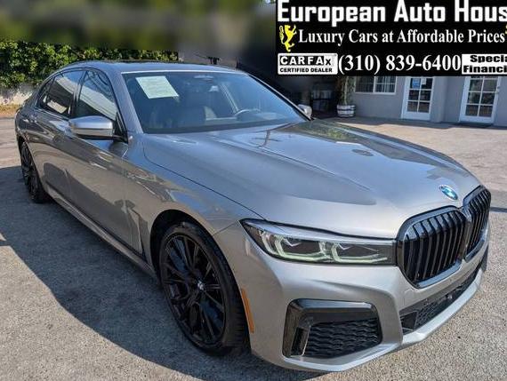 BMW 750I 2021 WBA7U2C06MCF76237 image BMW 750I 2021 WBA7U2C06MCF76237 image