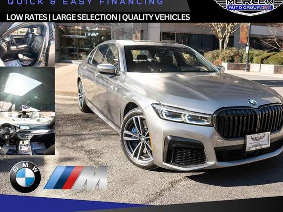 BMW 750I 2020 WBA7U2C05LCD19925 image BMW 750I 2020 WBA7U2C05LCD19925 image