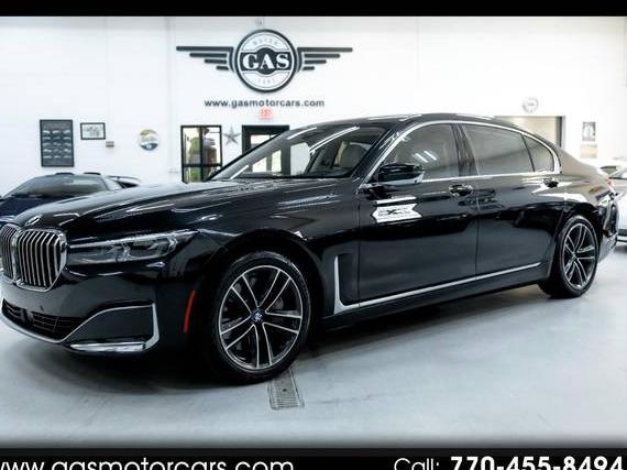 BMW 750I 2020 WBA7U2C08LGM26926 image