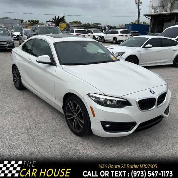 BMW 230I 2019 WBA2J1C51KVD10196 image