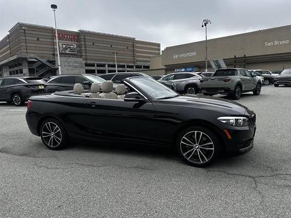 BMW 230I 2020 WBA2M7C01L7E98397 image