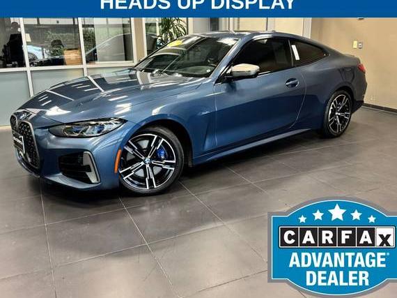 BMW M440I 2021 WBA13AR01MCF49134 image