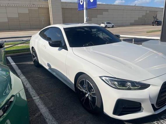 BMW M440I 2021 WBA13AR07MCF83109 image