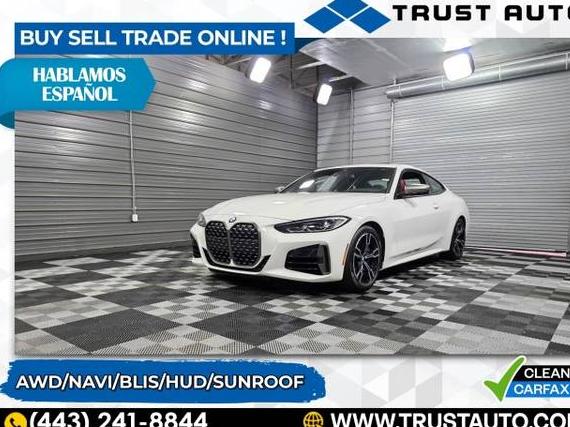 BMW M440I 2021 WBA13AR00MCG23286 image