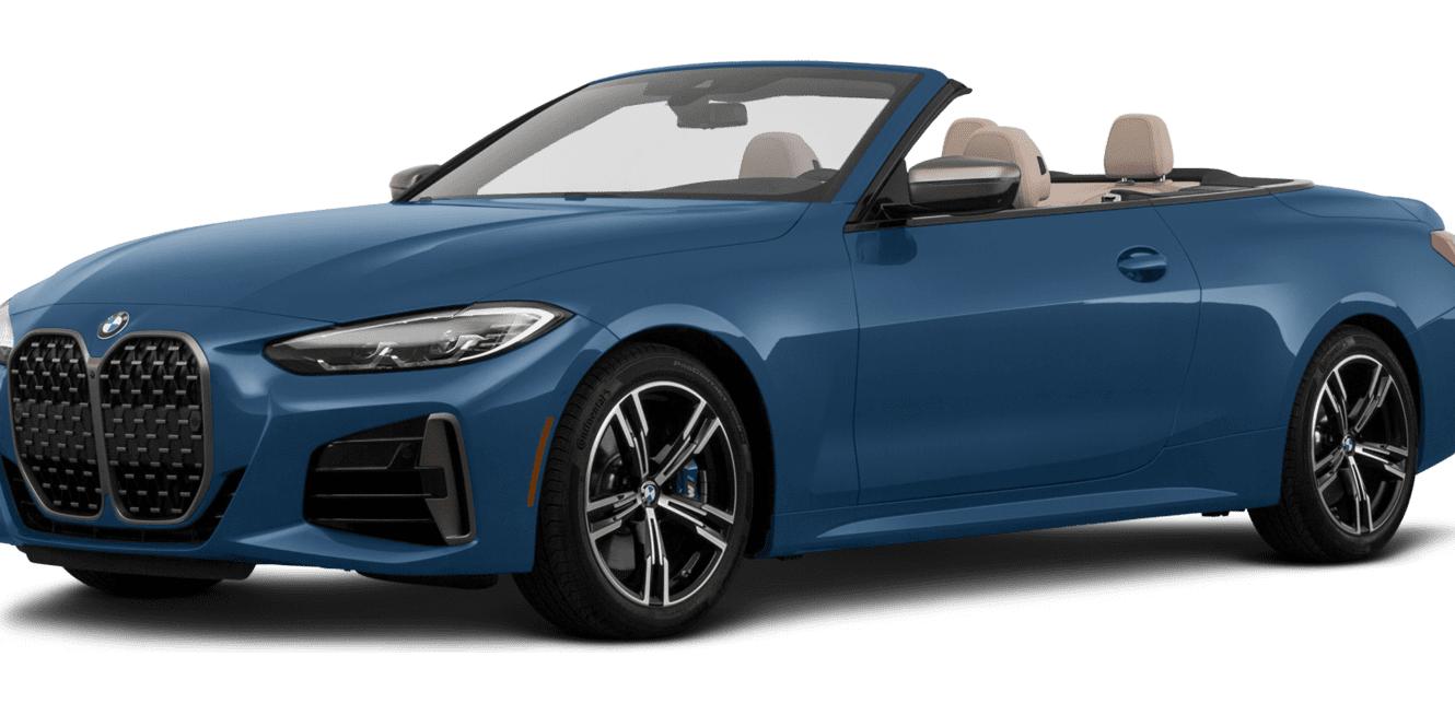 BMW M440I 2022 WBA53AT05NCJ44578 image