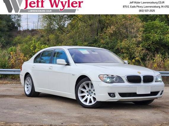 BMW 750LI 2006 WBAHN83536DT27520 image