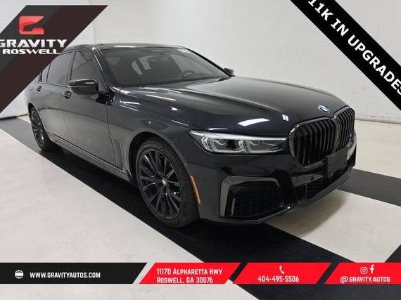 BMW 750LI 2022 WBA7U2C01NCH13991 image