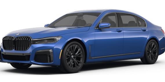 BMW 750LI 2022 WBA7U2C08NCJ08010 image