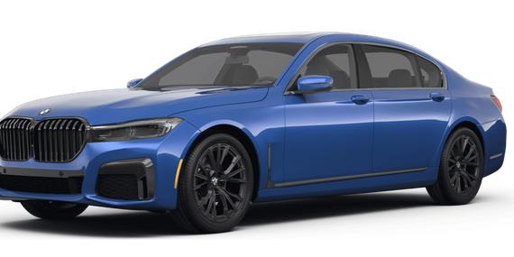 BMW 750LI 2022 WBA7U2C01NCH64150 image