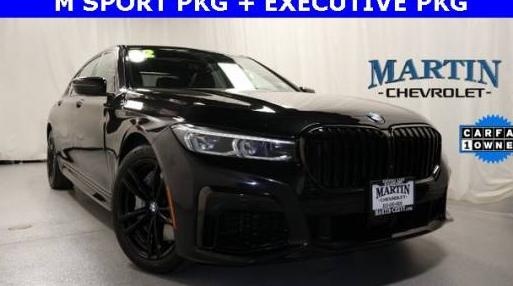 BMW 750LI 2022 WBA7U2C08NCK89710 image