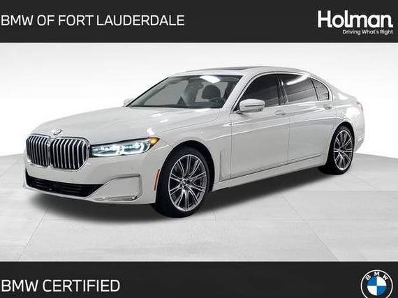 BMW 750LI 2022 WBA7U2C05NCH56617 image