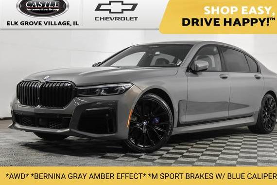 BMW 750LI 2022 WBA7U2C05NCH36755 image