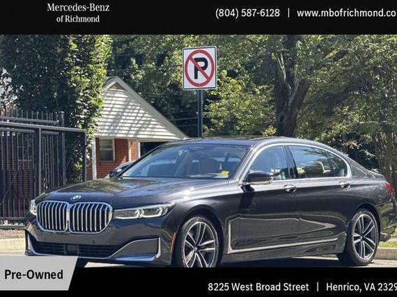 BMW 750LI 2022 WBA7U2C01NCJ27532 image