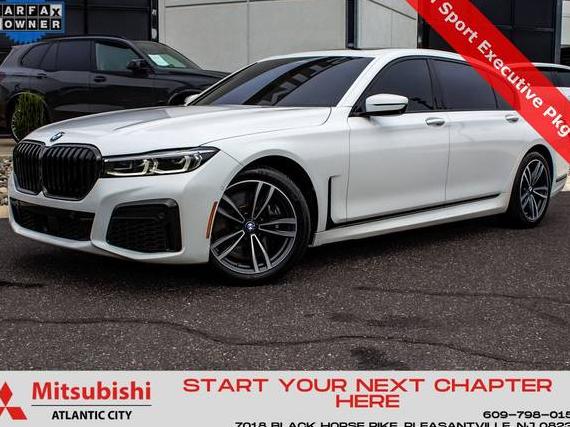 BMW 750LI 2022 WBA7U2C04NCG88570 image