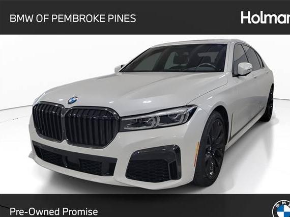 BMW 750LI 2022 WBA7U2C02NCK71851 image