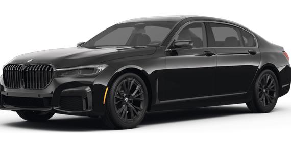 BMW 750LI 2022 WBA7U2C08NCK90887 image