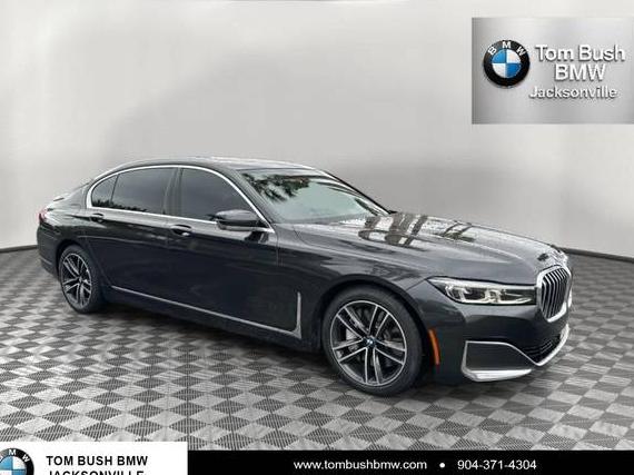 BMW 750LI 2022 WBA7U2C03NCK31830 image