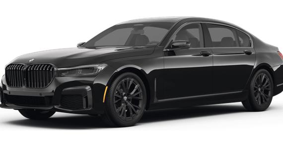 BMW 750LI 2022 WBA7U2C08NCK75080 image