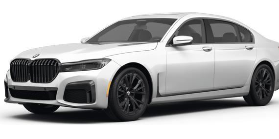 BMW 750LI 2022 WBA7U2C09NCK70275 image