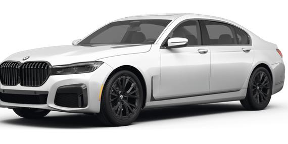 BMW 750LI 2022 WBA7U2C00NCH58307 image