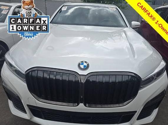 BMW 750LI 2022 WBA7U2C09NCJ26306 image