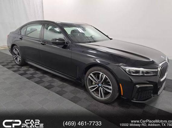 BMW 750LI 2022 WBA7U2C06NCJ91288 image