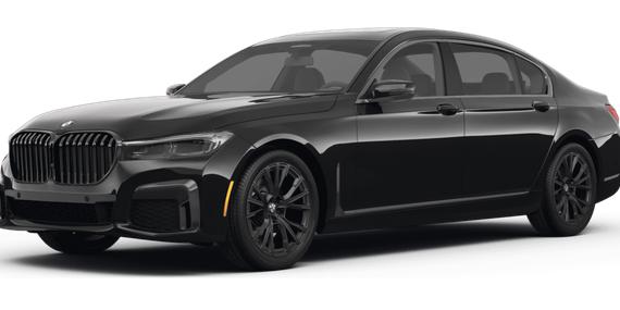 BMW 750LI 2022 WBA7U2C01NCK24455 image