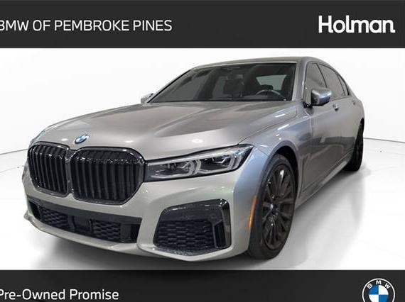 BMW 750LI 2022 WBA7U2C03NCK76718 image