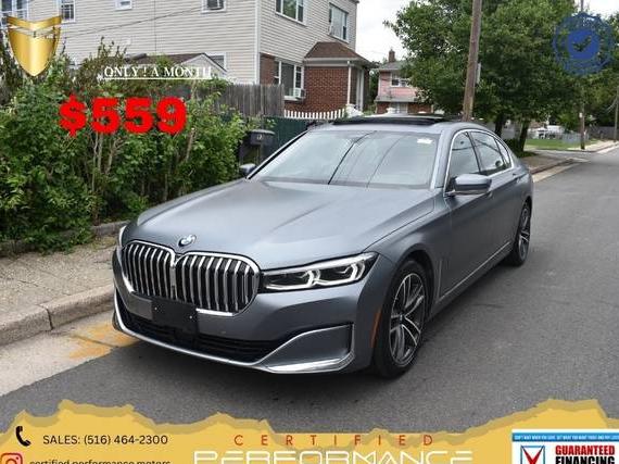 BMW 750LI 2022 WBA7U2C07NCK30079 image
