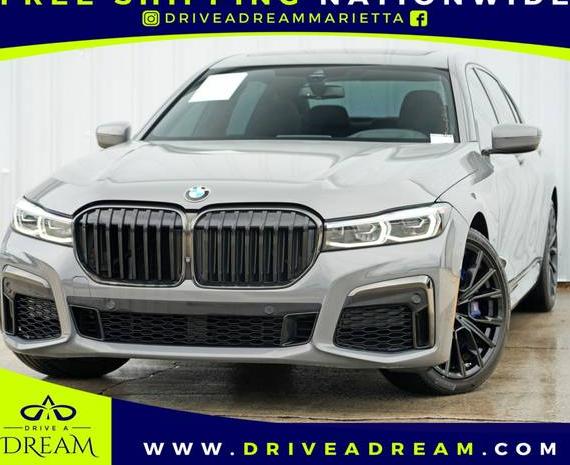 BMW 750LI 2022 WBA7U2C08NCH32683 image